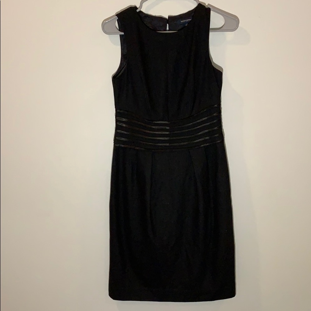 Banana Republic Black Sheath Dress